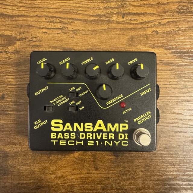 Tech 21 SansAmp Bass Driver DI pedal